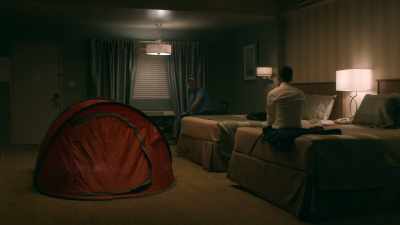 ( phone ringing ) - Room 104