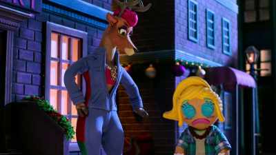 -(phone ringing)
-Ugh, it's Candy again. - Santa Inc.