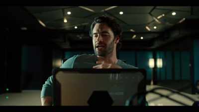 [phone rings]
If, uh--hey, I am so sorry. - Based on a True Story
