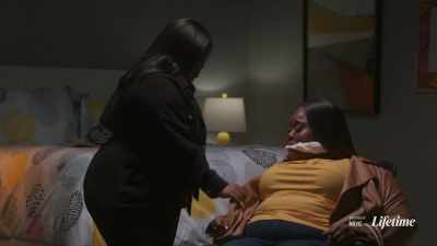 - [phone rings]
- [muffled screams] - Single Black Female