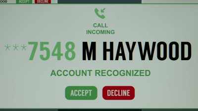 [phone rings] - My Life Is on the Line