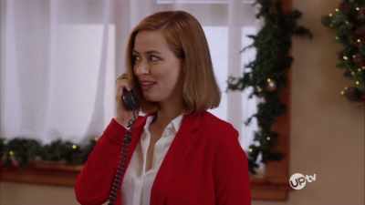 [phone rings]
[smoke alarm beeping] - A Christmas Recipe for Romance