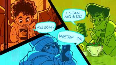 (phone vibrates) - Marvel's Moon Girl and Devil Dinosaur