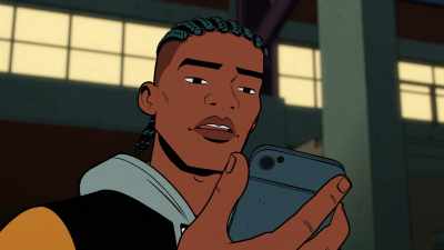 [phone vibrating] - Your Friendly Neighborhood Spider-Man