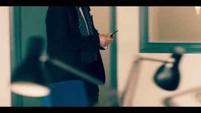 PHONE'S BEEP. INDISTINCT CHATTER - Informer