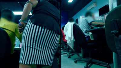 (phones ringing) - Trafficked with Mariana van Zeller