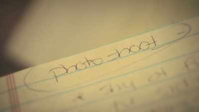 "Photo shoot." - Pamela, A Love Story