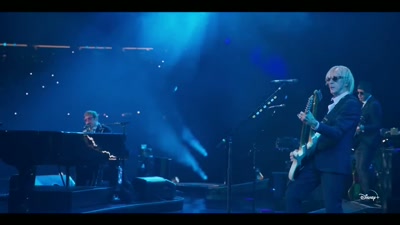 ♪ Piano man, he makes his stand ♪ - Elton John Live: Farewell from Dodger Stadium