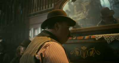 -[piano music stops]
-[chatter ceases] - The Ballad of Buster Scruggs