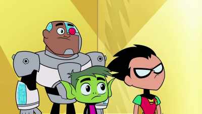 [piano notes playing] - Teen Titans Go! Vs  Teen Titans