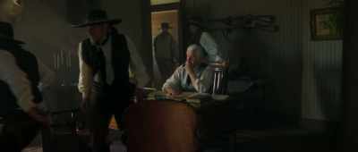 [piano playing bright music] - Outlaw Johnny Black