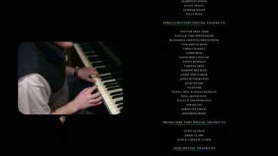 [piano playing,
Chris imitating dance beat] - Coldplay: A Head Full of Dreams