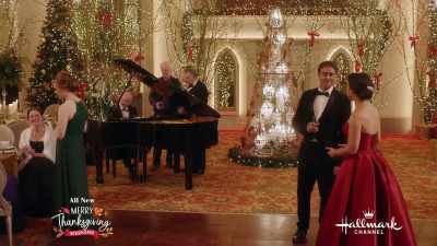 (piano playing
"Joy to the World") - Christmas at Castle Hart