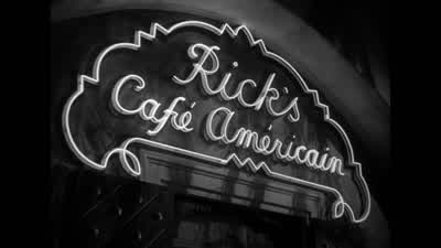 - Here's to you, sir. - Casablanca