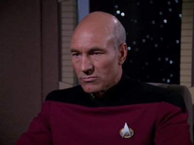 - Picard to Dr. Crusher.
CRUSHER: Go ahead. - Star Trek: The Next Generation
