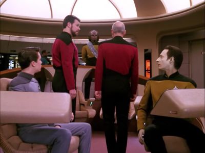 PICARD:
Mr. Worf, I gave you an order. - Star Trek: The Next Generation