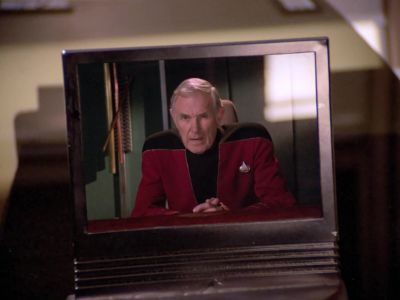 - Picard to Riker.
- Yes, sir. - Star Trek: The Next Generation