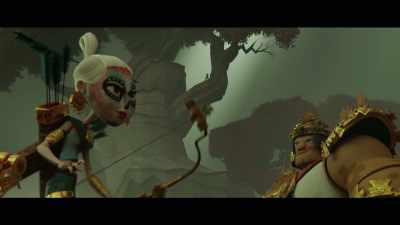 Picchu! Chimi!
Can you hold the gate still for a minute? - Maya and the Three