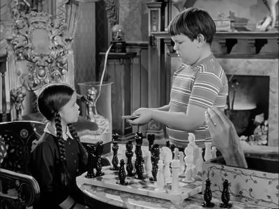 Pick a card. - The Addams Family