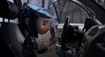 Pick it up, dad, pick it up. - Coraline
