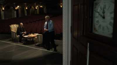 Pick up your king.
We're not done playing yet. - A West Wing Special to Benefit When We All Vote