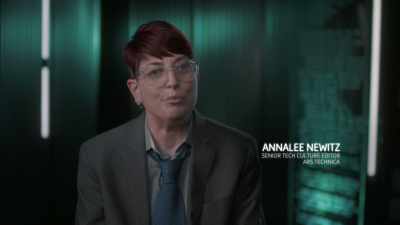 Picking individual
ordinary people - James Cameron's Story of Science Fiction