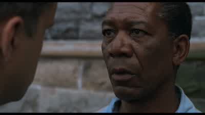Piece of black, volcanic glass. - The Shawshank Redemption