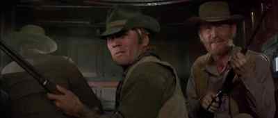 PIERCE: Have the riders
drop back! - The War Wagon