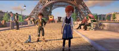 - (PIGEON coos)
- (GRUNTS) - Leap!
