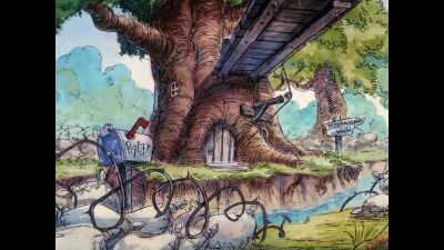 Piglet Where'd it go - The New Adventures of Winnie the Pooh