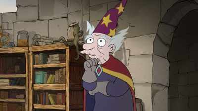 [pigs squealing] - Disenchantment