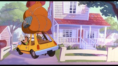Pile of broken wood - A Goofy Movie