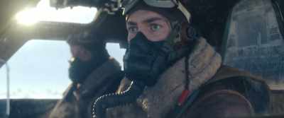Pilot to crew. Flak's stopped. Keep alert. - Masters of the Air
