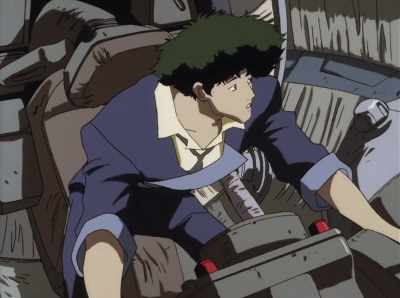 Pilot of patrol ship 118. - Cowboy Bebop
