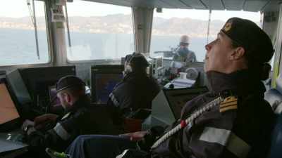 Pilotage for ports like this
is mandatory, - Warship: Life at Sea