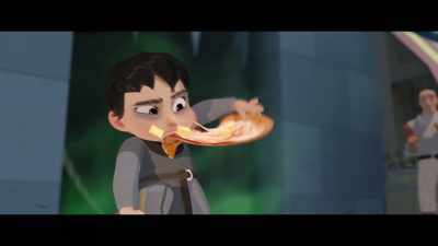Pineapple on pizza Bleah - Nimona
