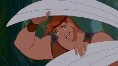 How'd you get mixed up with thePinhead with hooves Well you know how men areThey think that no means yesand get lost means take me I'm yoursDon't worry Shorty here can explain it to ya later - Hercules