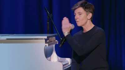 Pink walks over, asks the DJ
to play Adele's "Hello." - Tig Notaro: Hello Again