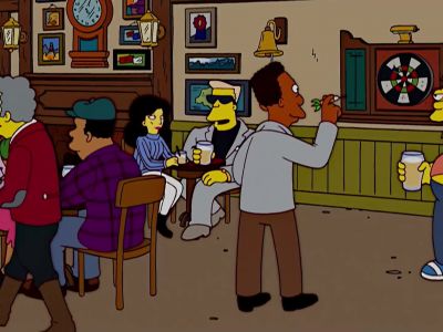Pint of ale, my dear? - The Simpsons