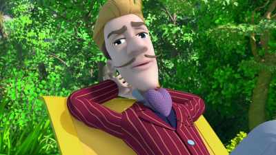 Pipe down, Stripy.
You're harshing my tan. - Rainbow Rangers
