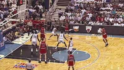 Pippen... finds Michael. - The Last Dance
