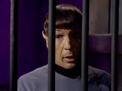 Pity you can't
teach me that. - Star Trek