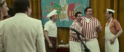 - Pizza Napoli!
- (CHEERING) - Little Italy