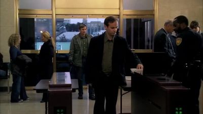 Place your coins, keys,
belts in the basket. - Criminal Minds