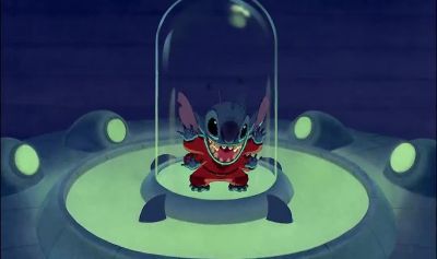 Place that idiot scientist under arrest - Lilo &amp; Stitch
