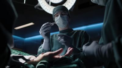 Placing carpal ball onto
the distal component. - The Good Doctor