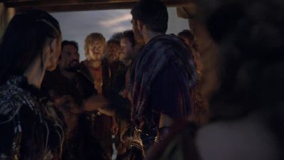 Placing faith in you as a leader. - Spartacus