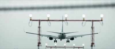 [plane engine roaring]
[intense music] - Crisis