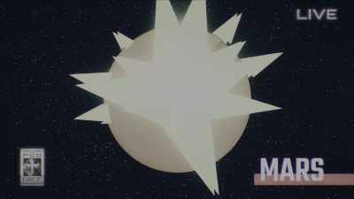 Planted on Mars for this very purpose. - Starship Troopers: Traitor of Mars