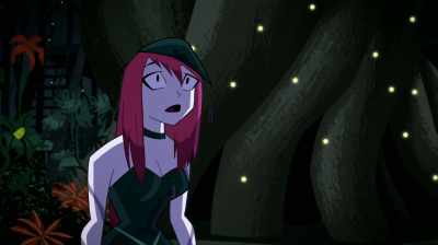 - Plants, get them.
- Don't bother. - Justice League Action